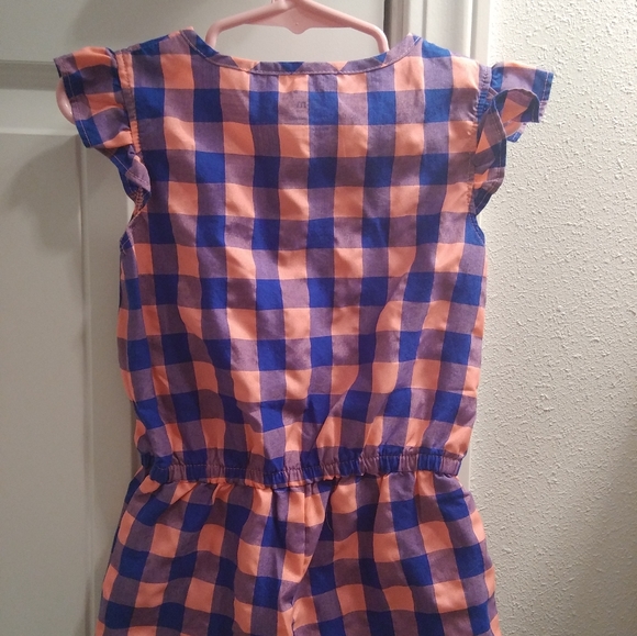 💜24 month toddler girl plaid romper - Picture 5 of 5